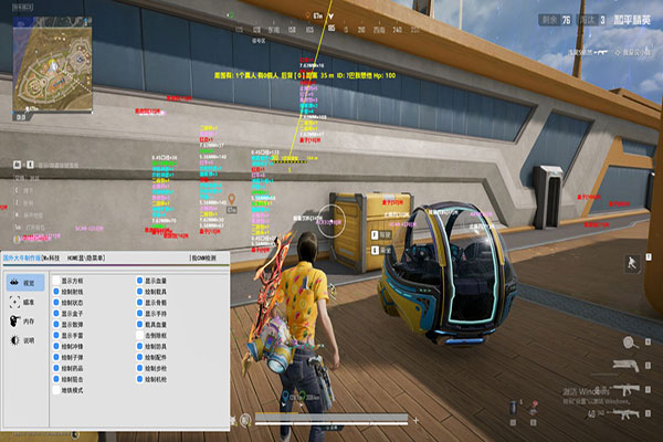 辅助软件透视功能展示